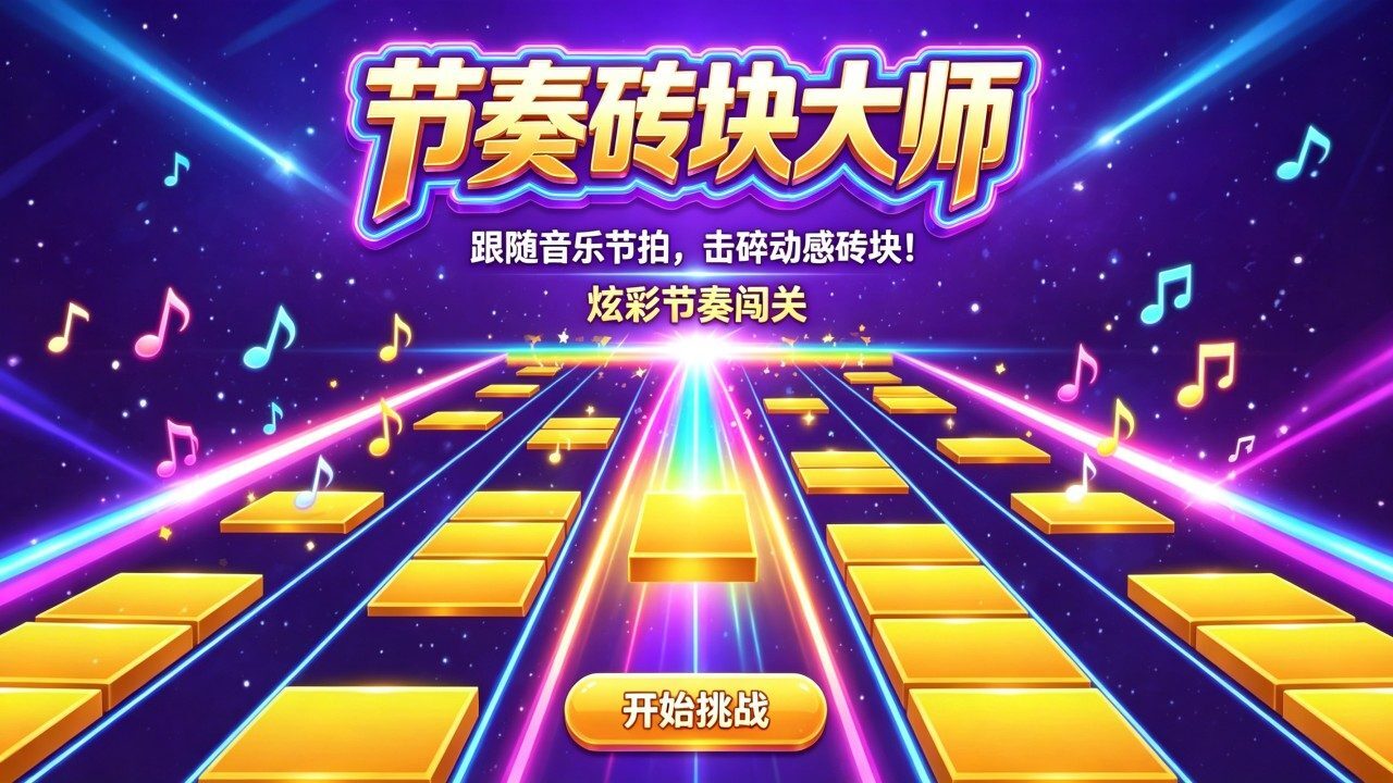 节奏砖块大师 截图 1