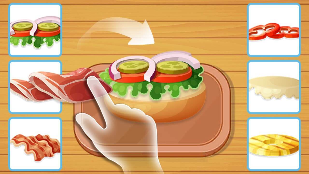 精彩截图-汉堡小能手2026官方新版