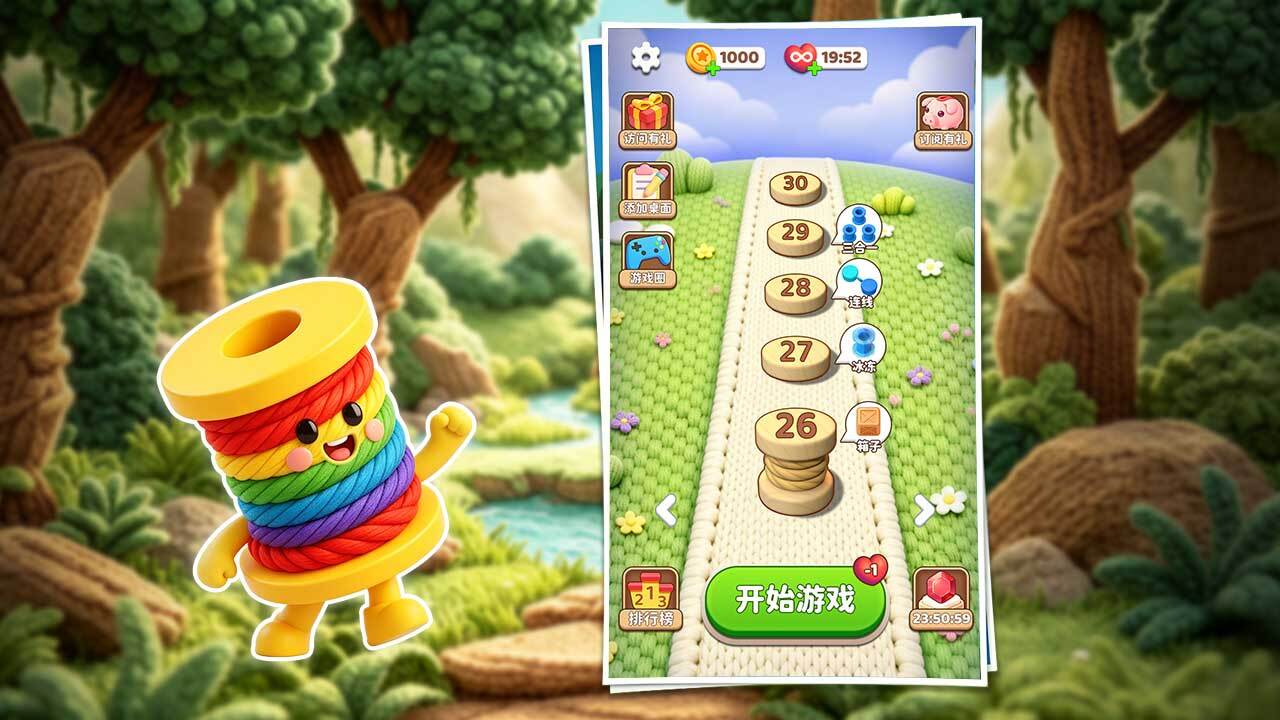 精彩截图-解压打毛线2026官方新版