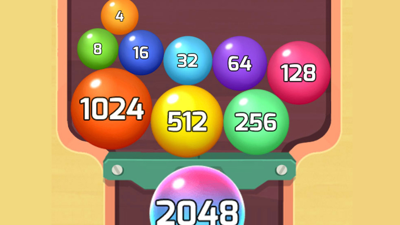 精彩截图-2048合球球2026官方新版