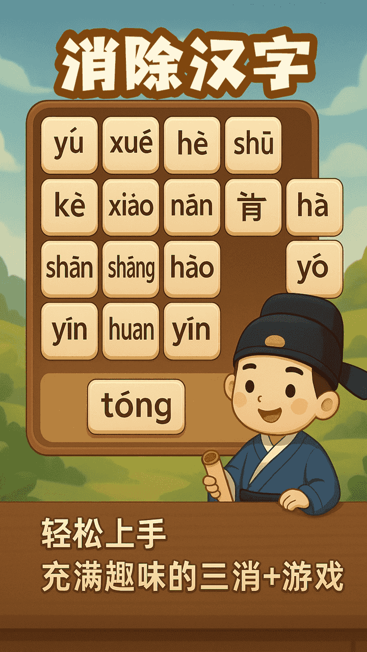 精彩截图-合成拼音消消消2026官方新版