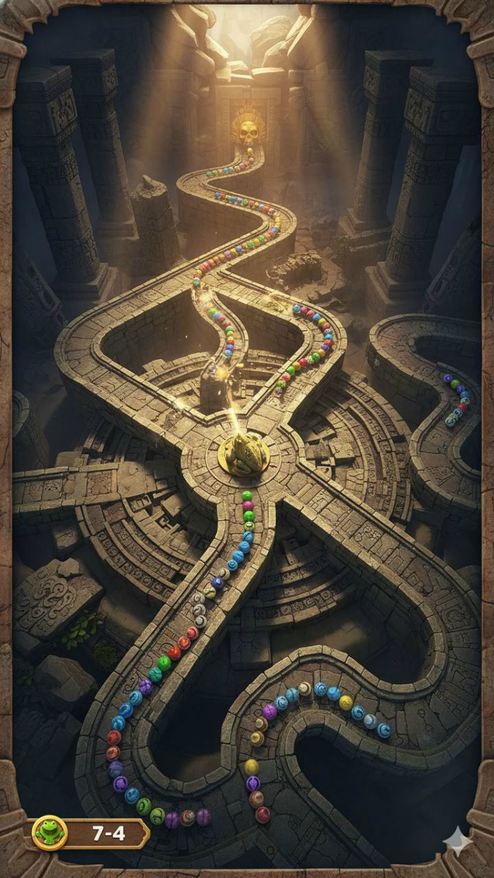 精彩截图-祖玛传球消除2026官方新版