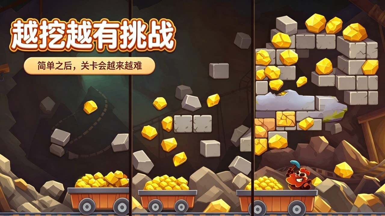 矿工挖矿挖黄金 截图 3
