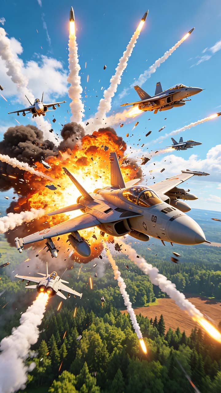 精彩截图-超级战机对决2026官方新版