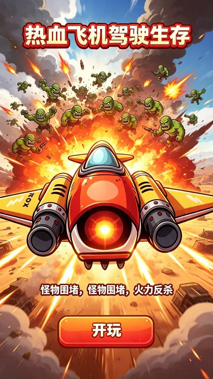 热血飞机驾驶生存 截图 1
