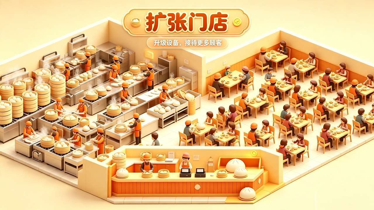 精彩截图-开个包子铺2026官方新版