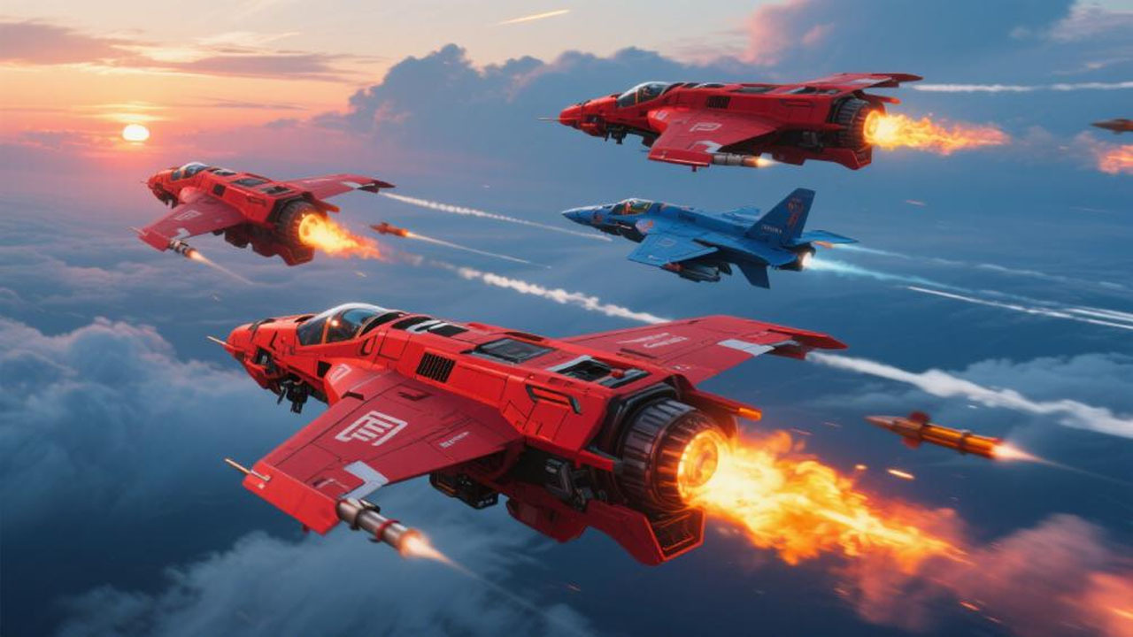 精彩截图-雷电空战王2026官方新版