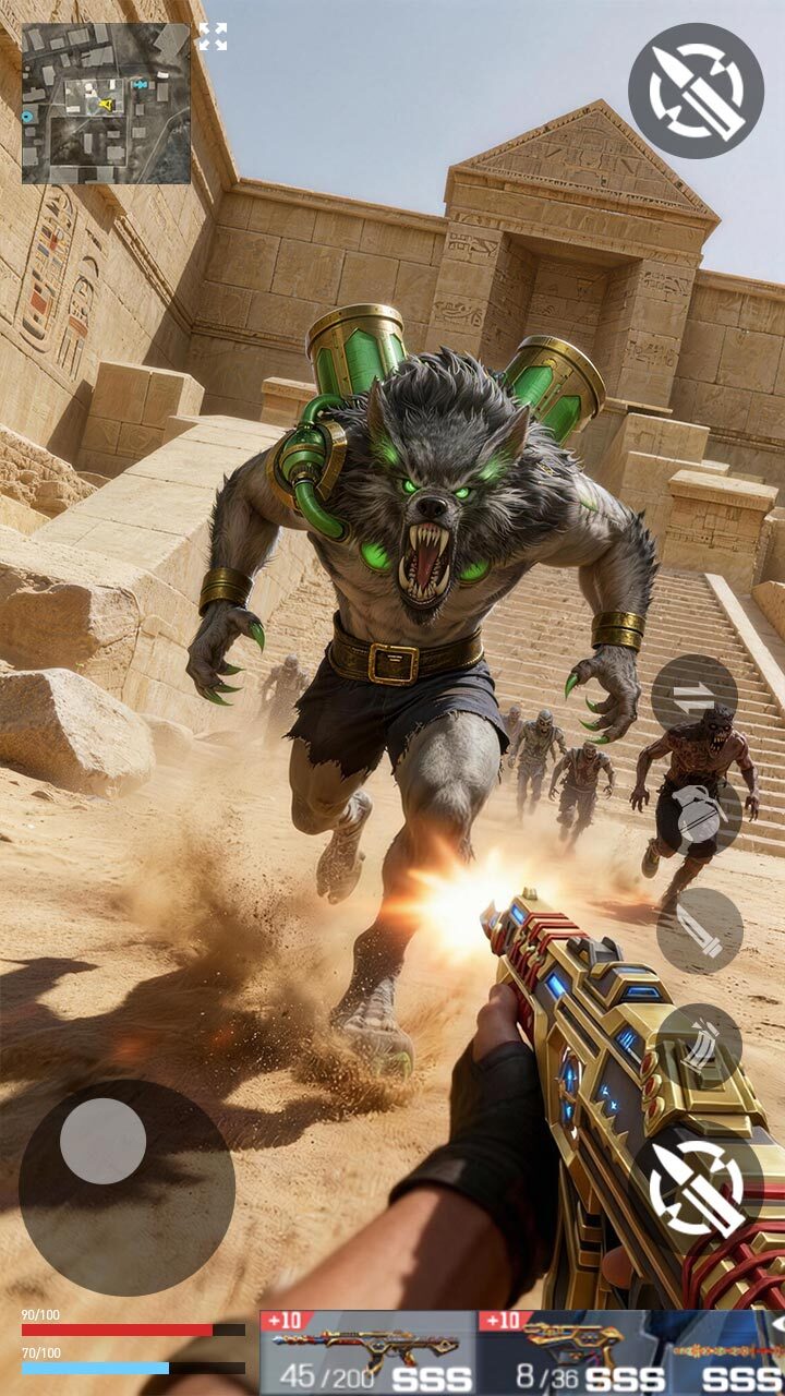 精彩截图-全民枪神边境王者2026官方新版