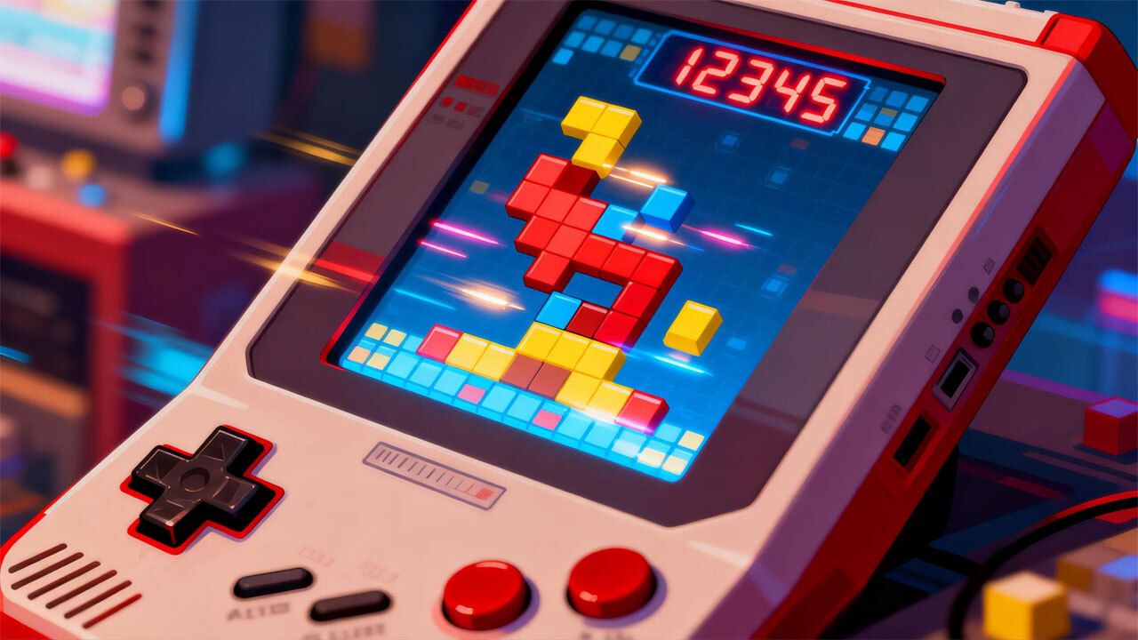 精彩截图-经典俄罗斯堆叠消方块2026官方新版