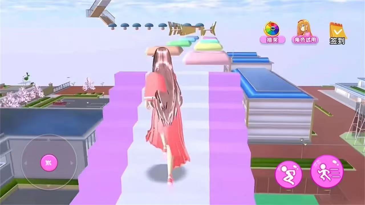 精彩截图-樱花少女校园模拟2026官方新版