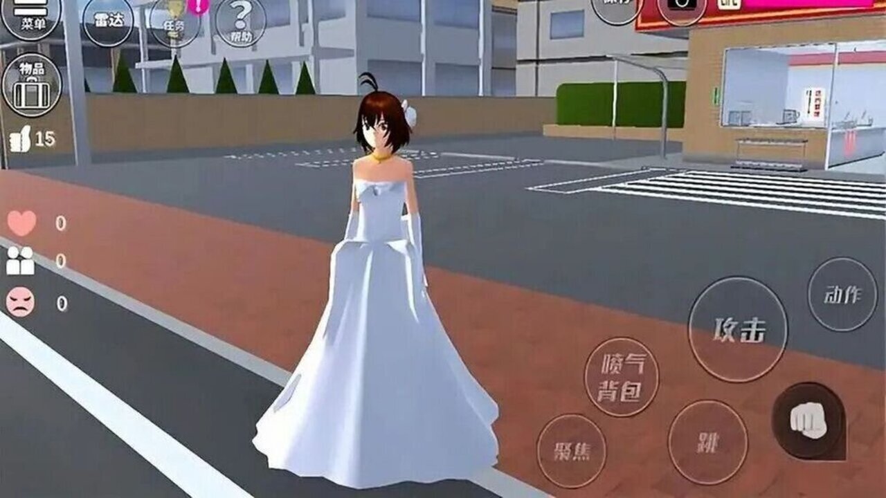 美少女樱花跑酷模拟器 截图 3