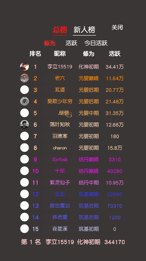 精彩截图-挂机修真2026官方新版