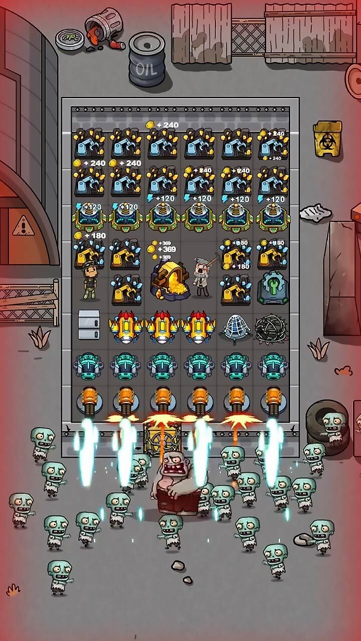 精彩截图-无限僵尸塔防2026官方新版