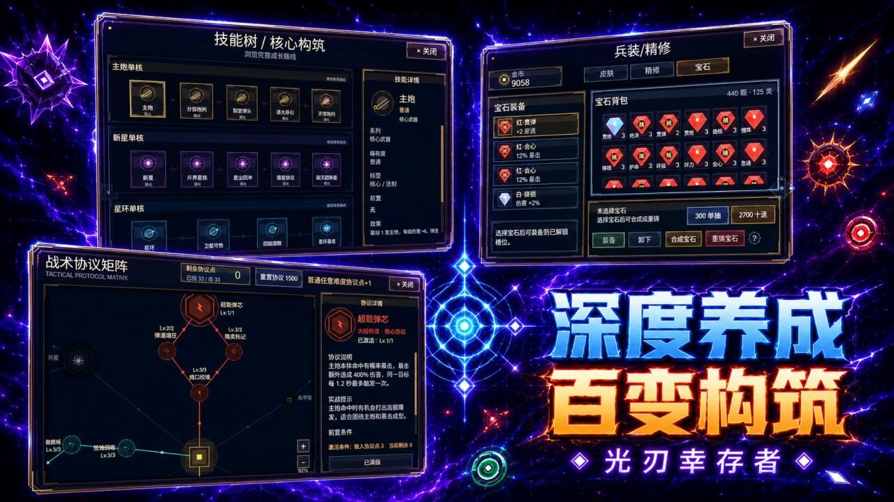 精彩截图-光刃幸存者2026官方新版