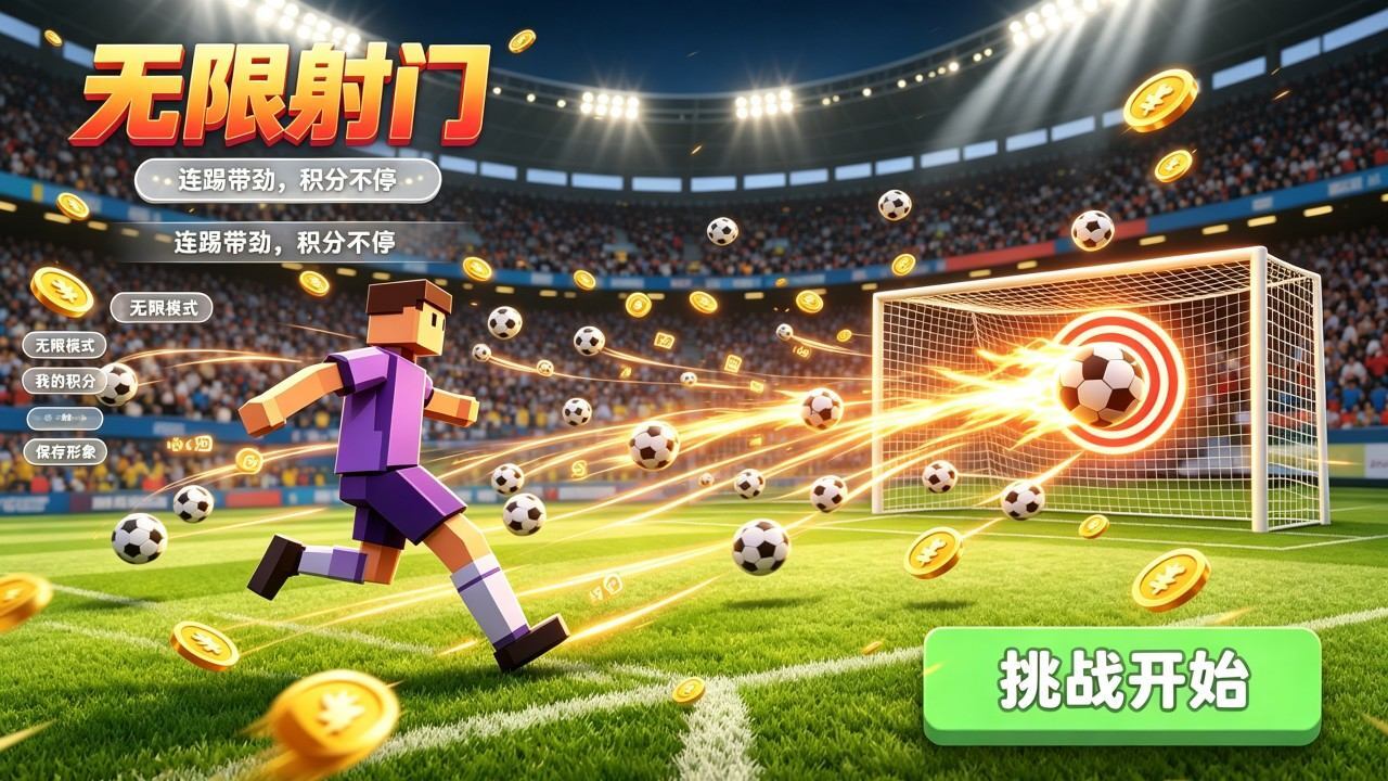 精彩截图-真实踢足球点球2026官方新版