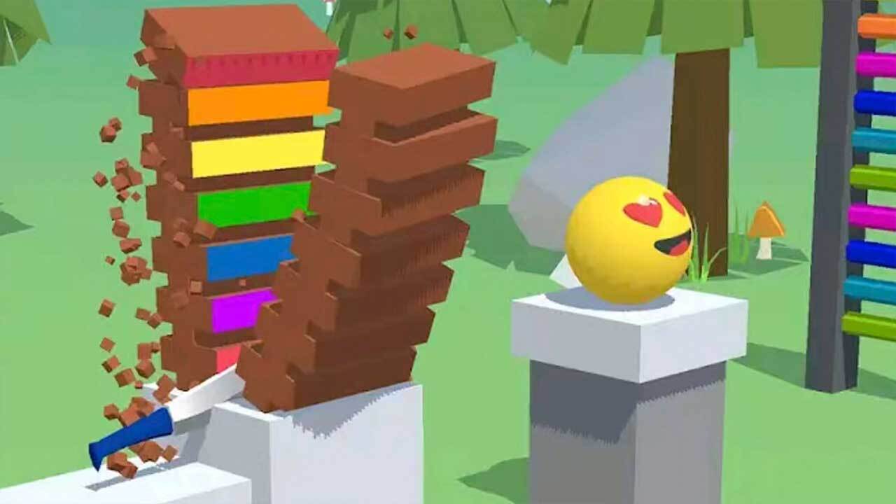 精彩截图-水果跳跳切一刀2026官方新版