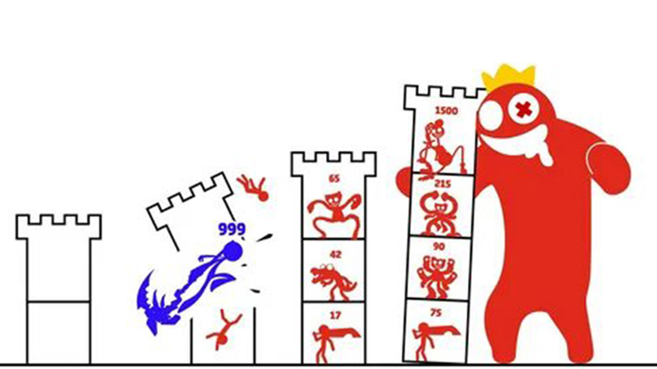火柴人爬塔格斗 截图 3