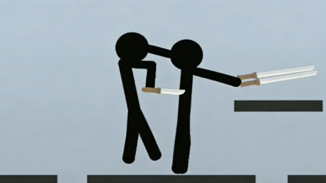 精彩截图-火柴人抓武器对决2026官方新版