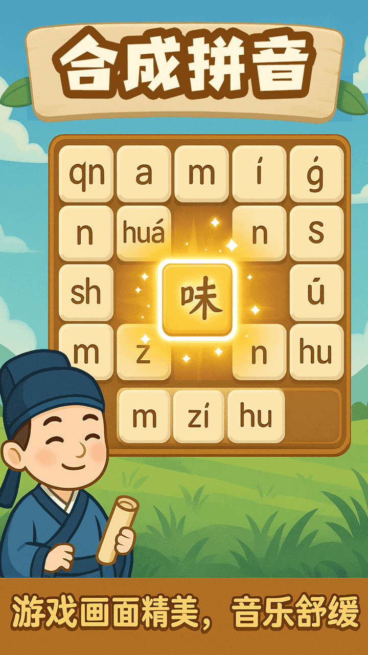 精彩截图-合成拼音消消消2026官方新版