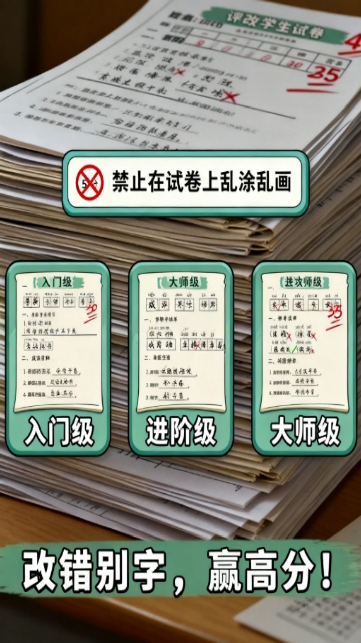 精彩截图-批改作业小游戏2026官方新版
