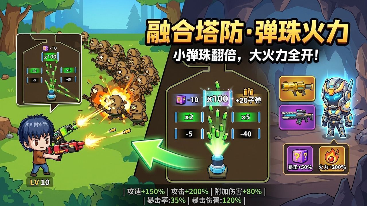 精彩截图-村庄防守线2026官方新版