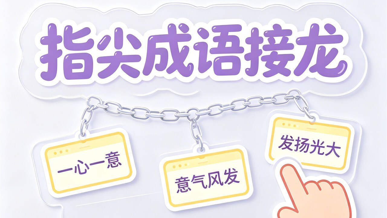 精彩截图-指尖成语接龙2026官方新版
