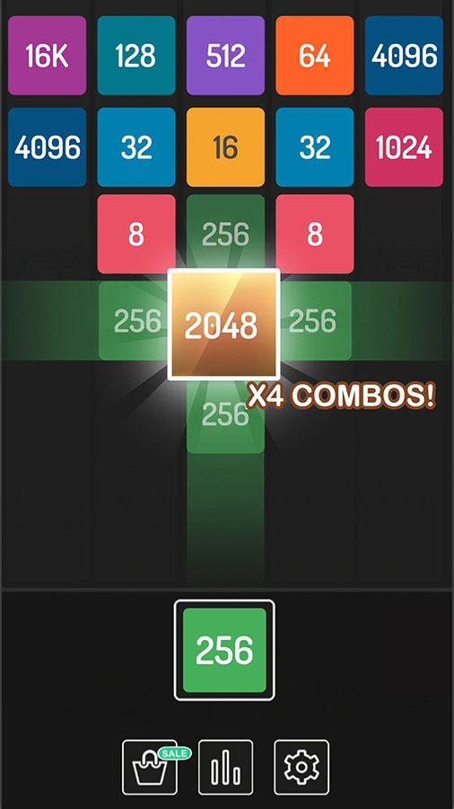 精彩截图-2048方块进化2026官方新版