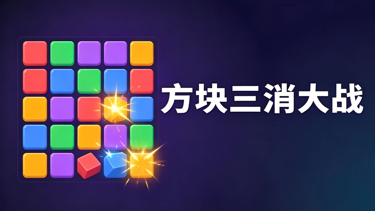 精彩截图-方块三消大战2026官方新版