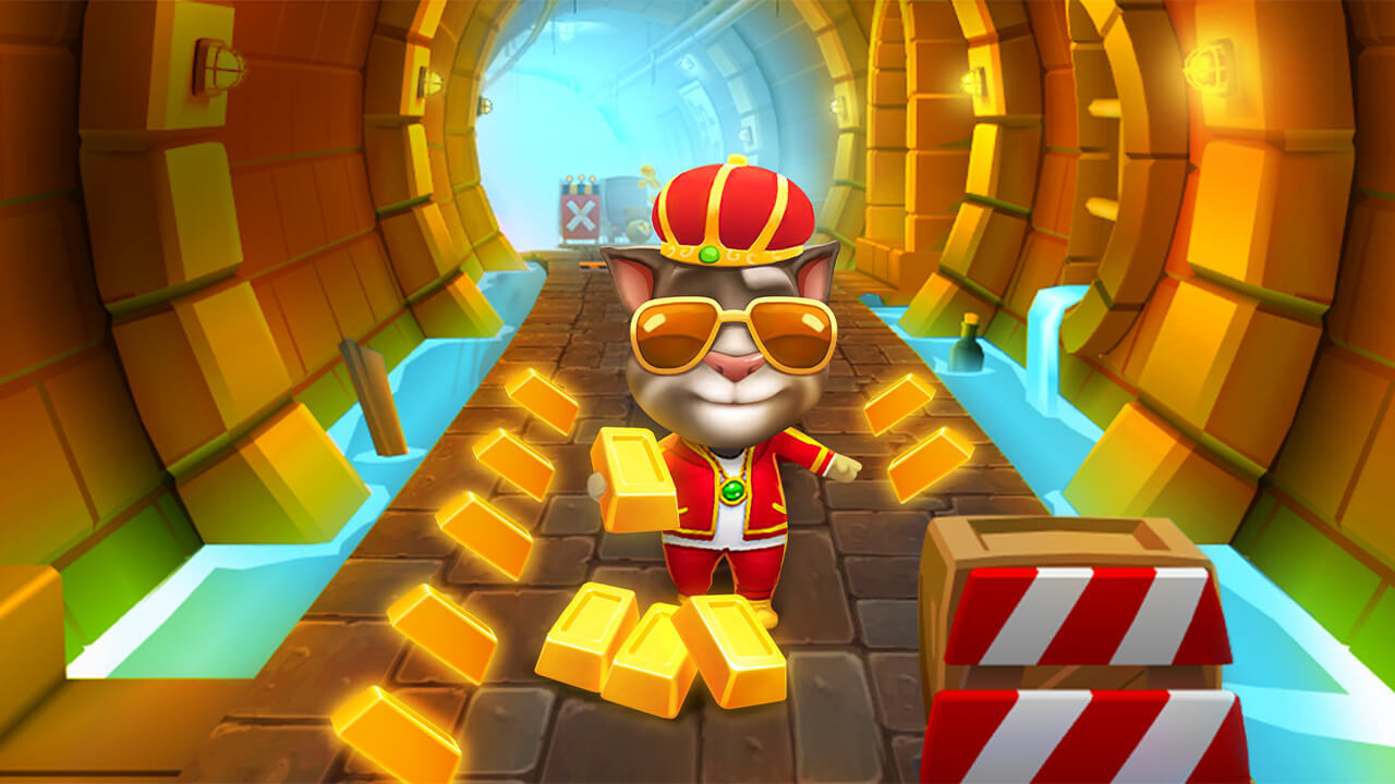 精彩截图-汤姆猫跑酷2026官方新版