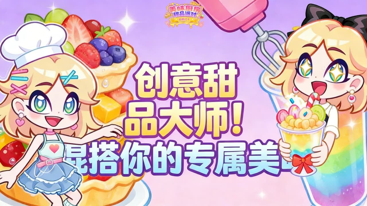 精彩截图-美味厨房甜品派对2026官方新版