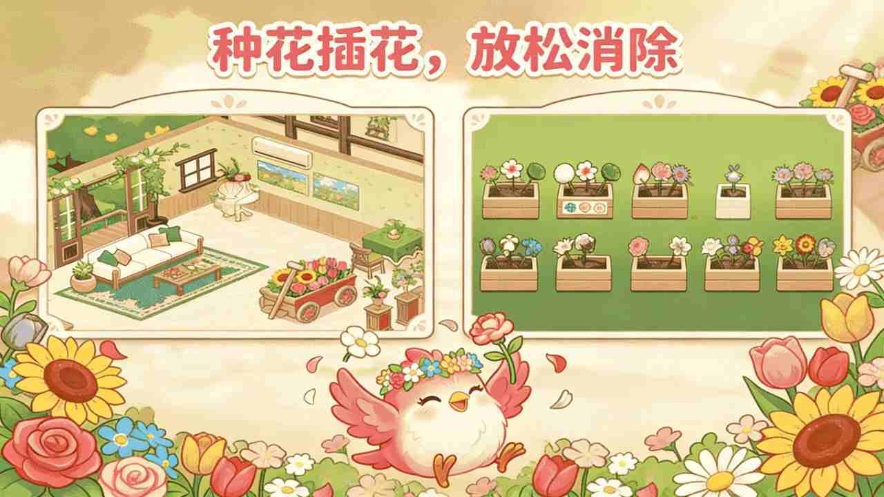 精彩截图-一起消除花花2026官方新版