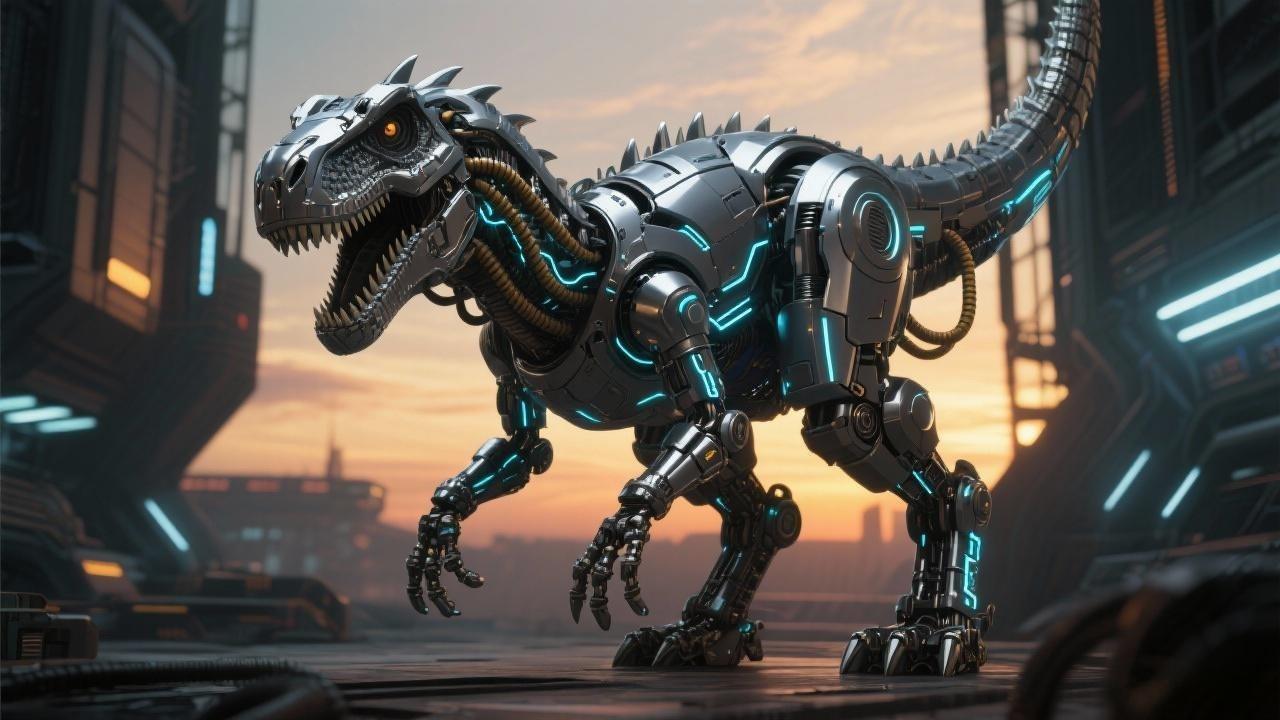 精彩截图-恐龙机甲冲突2026官方新版