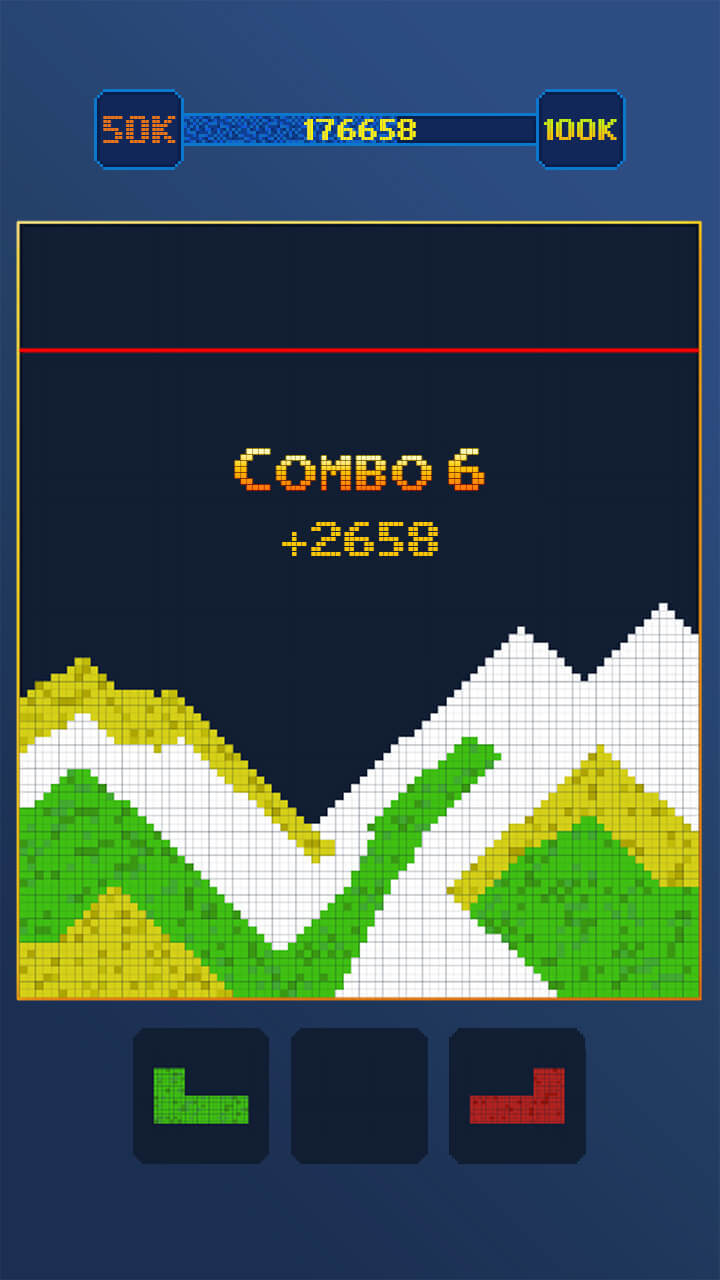 精彩截图-俄罗斯方块流沙版2026官方新版