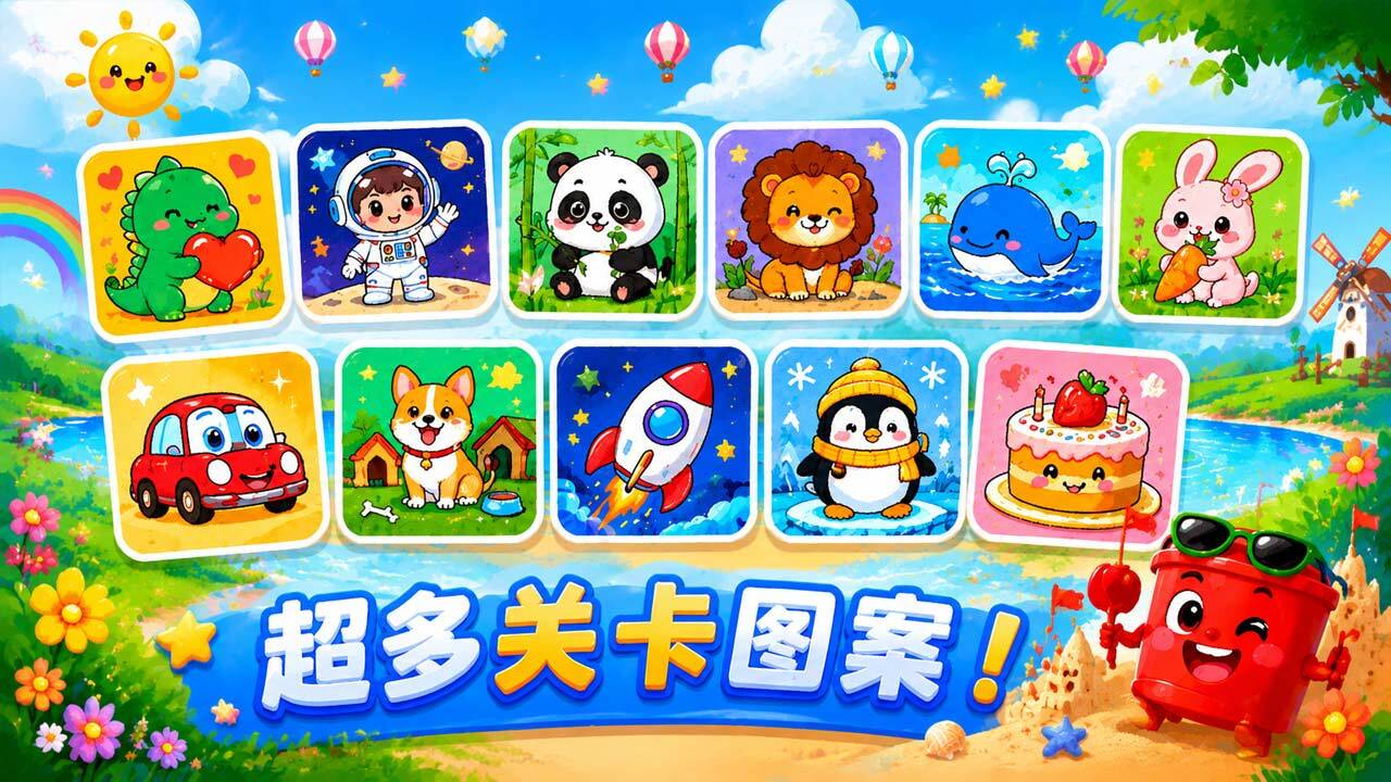 精彩截图-玩个沙画2026官方新版