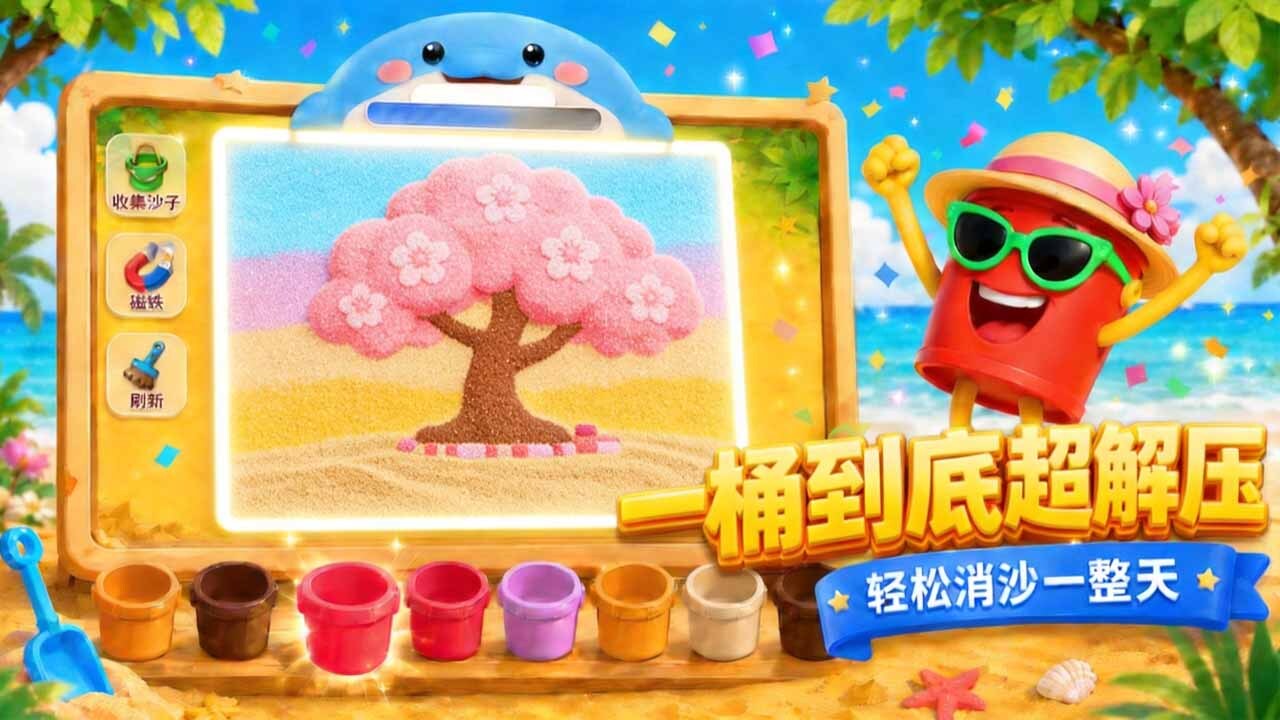 精彩截图-沙画趣消除2026官方新版