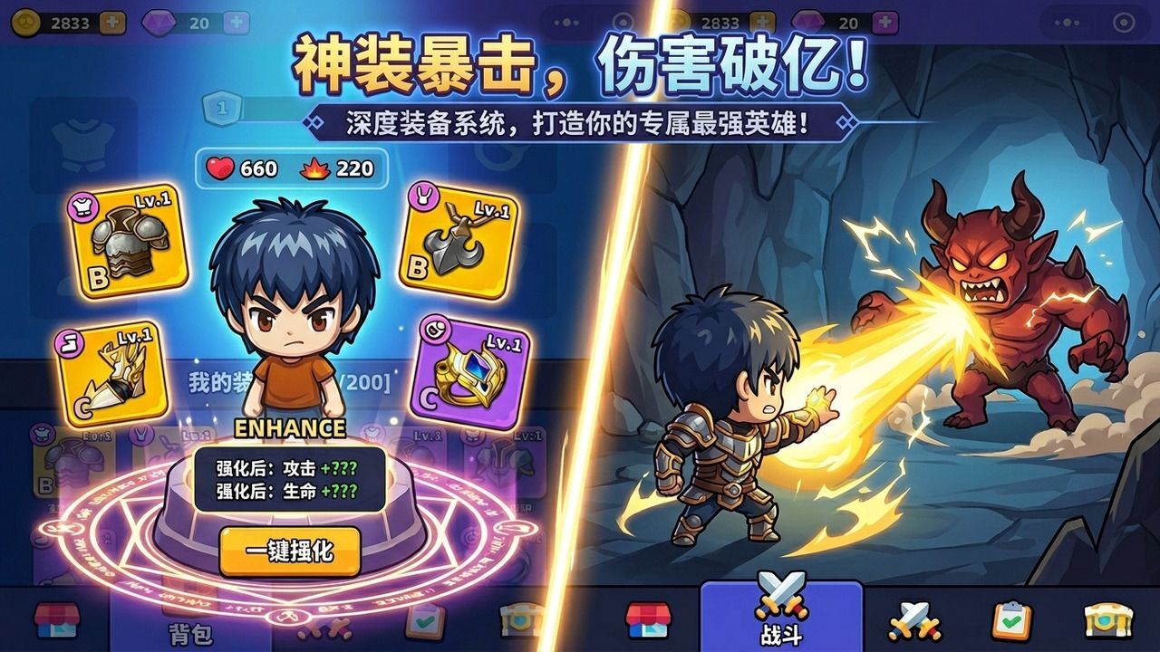 精彩截图-村庄防守线2026官方新版
