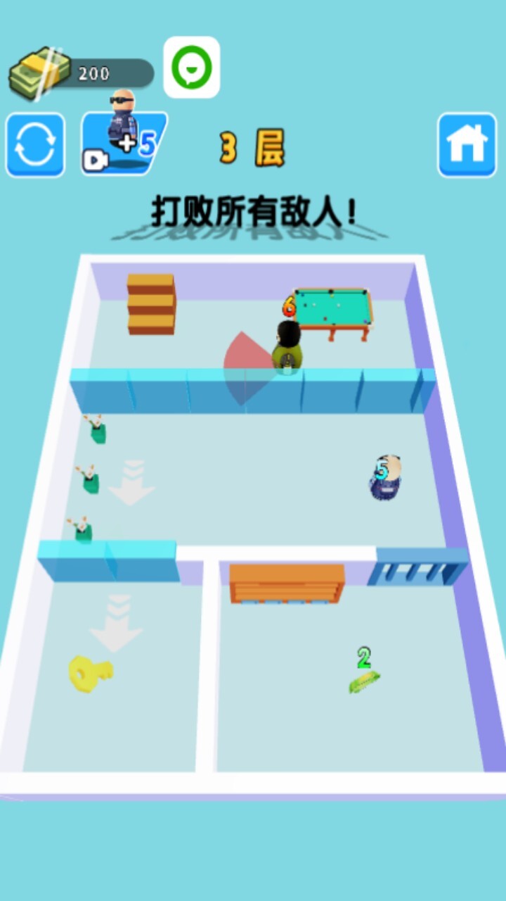 精彩截图-刺客100层楼游戏2026官方新版