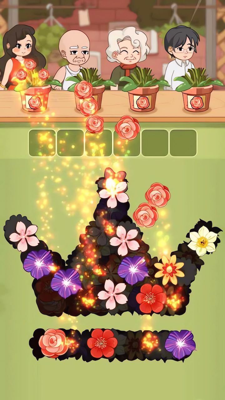 花朵消除解压 截图 1
