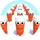 疯狂水杯向前冲 图标