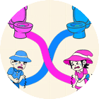 画线上厕所小游戏软件2026官方新版图标