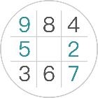 数独九宫格推理益智游戏2026官方新版图标