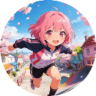 樱花小镇跑酷少女2026官方新版图标