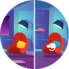 找不同游戏双人2026官方新版图标