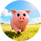 猪猪快逃2026官方新版图标