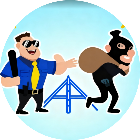 三个警察抓小偷2026官方新版图标