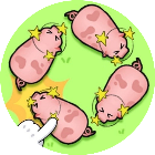 救猪闯关小游戏2026官方新版图标